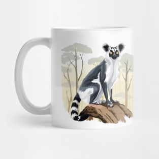 Ruffed Lemur Mug